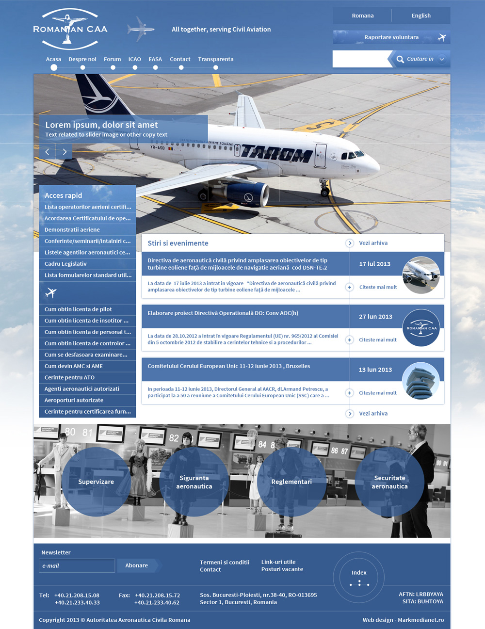 Autoritatea Aeronautica Civila Romana - Institutie de Inalt Prestigiu in Aviatie