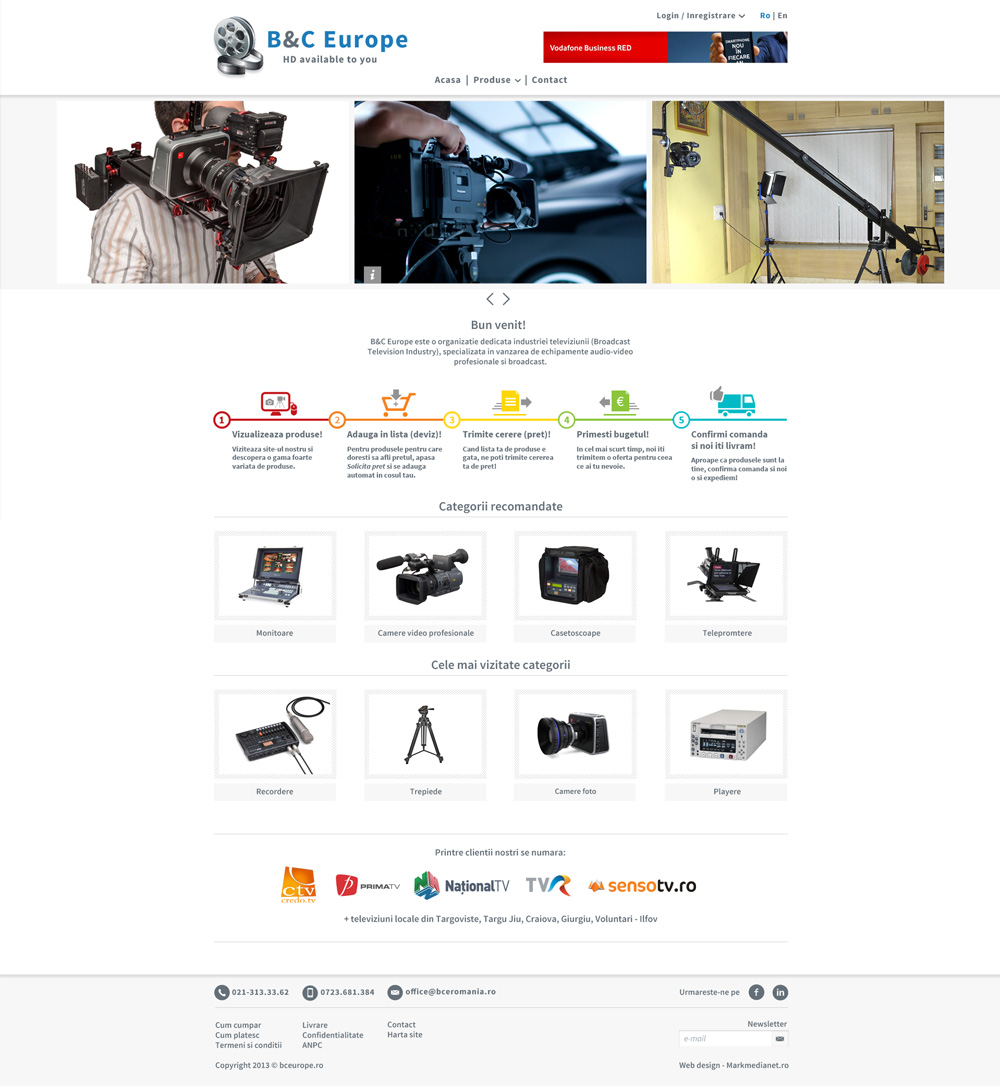 B&C Europe - totul pentru echipamente video